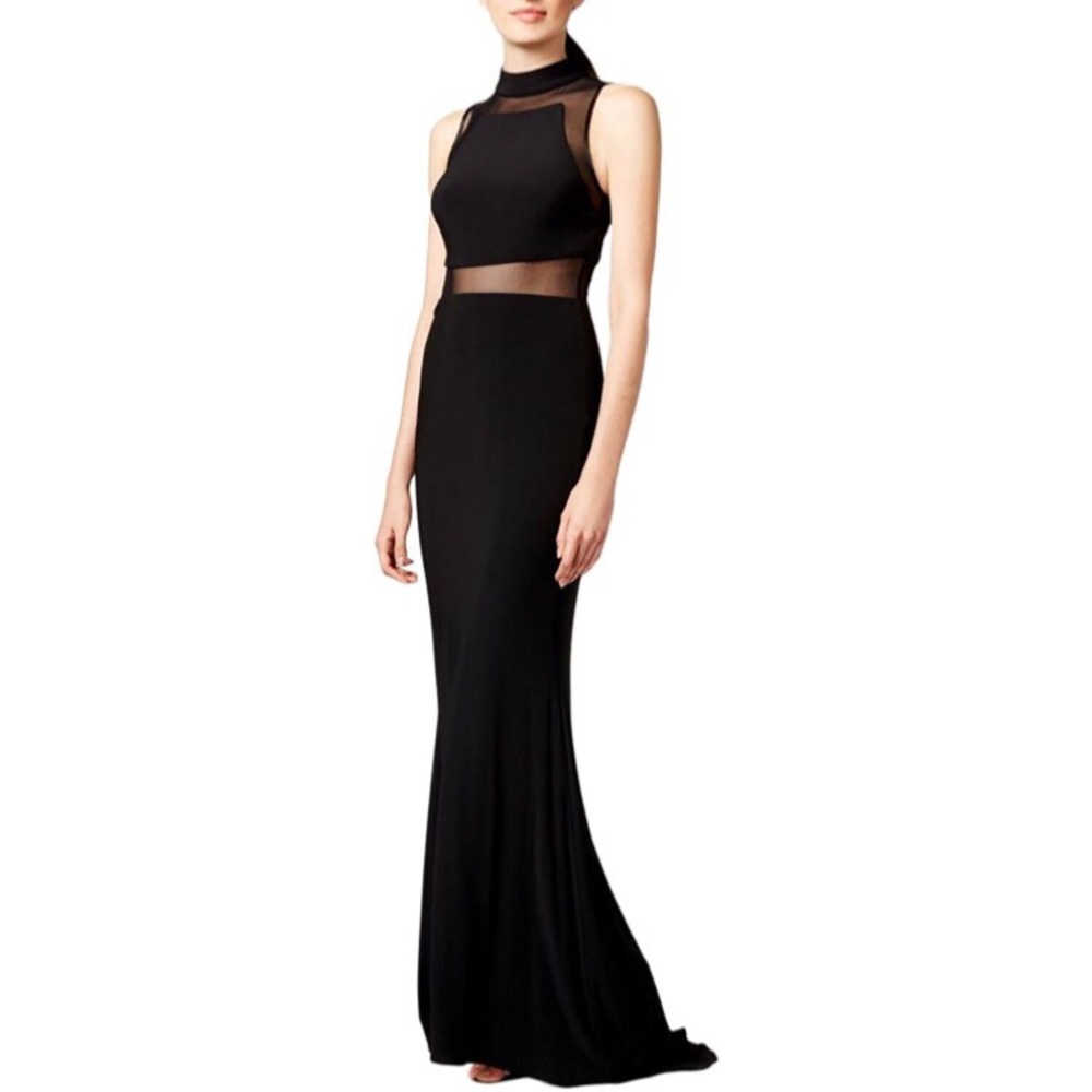 Betsy and Adam black gown